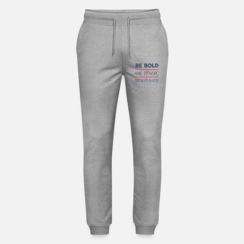 Sei mutig - Stanley/Stella Unisex Bio Jogginghose Mover  - Grau meliert