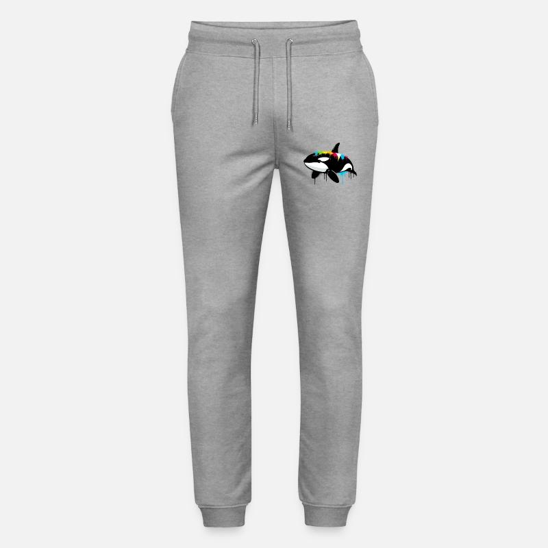 Schwertwal - Stanley/Stella Unisex Bio Jogginghose Mover  - Grau meliert