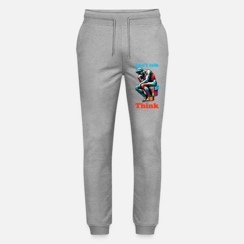 Reden Sie nicht - Stanley/Stella Unisex Bio Jogginghose Mover  - Grau meliert