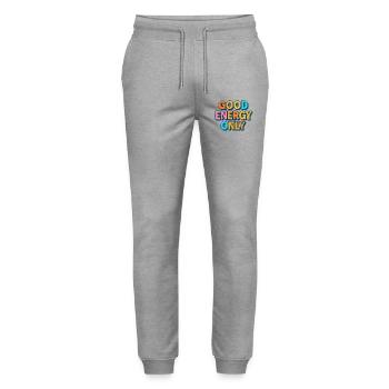 Good - Stanley/Stella Mover Unisex Organic Jogging Trousers - heather grey - Front - Marisol (170cm) & Nik (191cm)