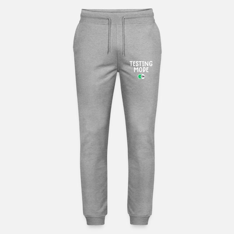 Mode test sur Graphic Tee - Pantalon de jogging bio MOVER Stanley/Stella unisexe - gris chiné