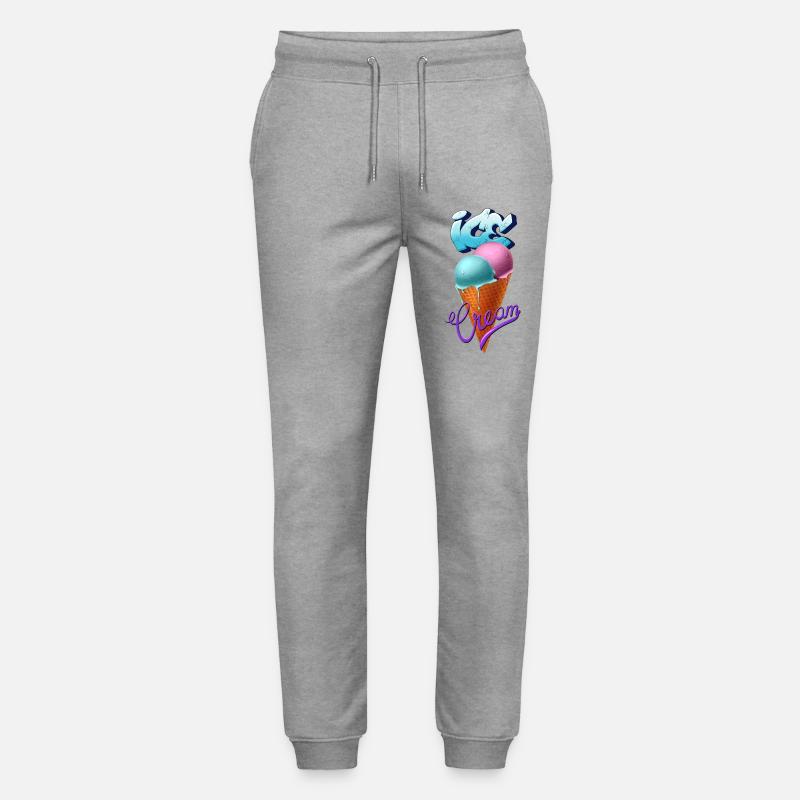Eis - Stanley/Stella Unisex Bio Jogginghose Mover  - Grau meliert
