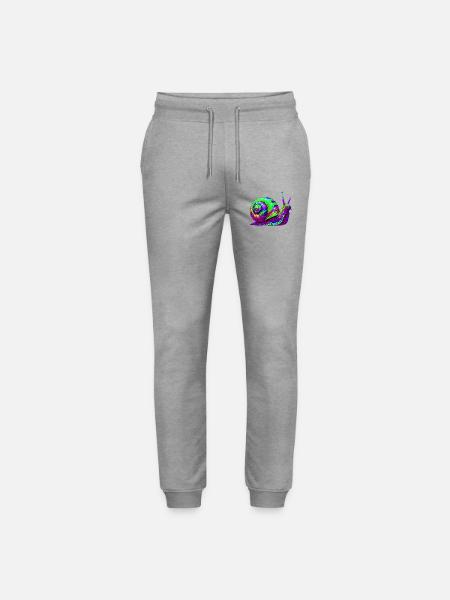 Escargot - Pantalon de jogging bio MOVER Stanley/Stella unisexe - gris chiné