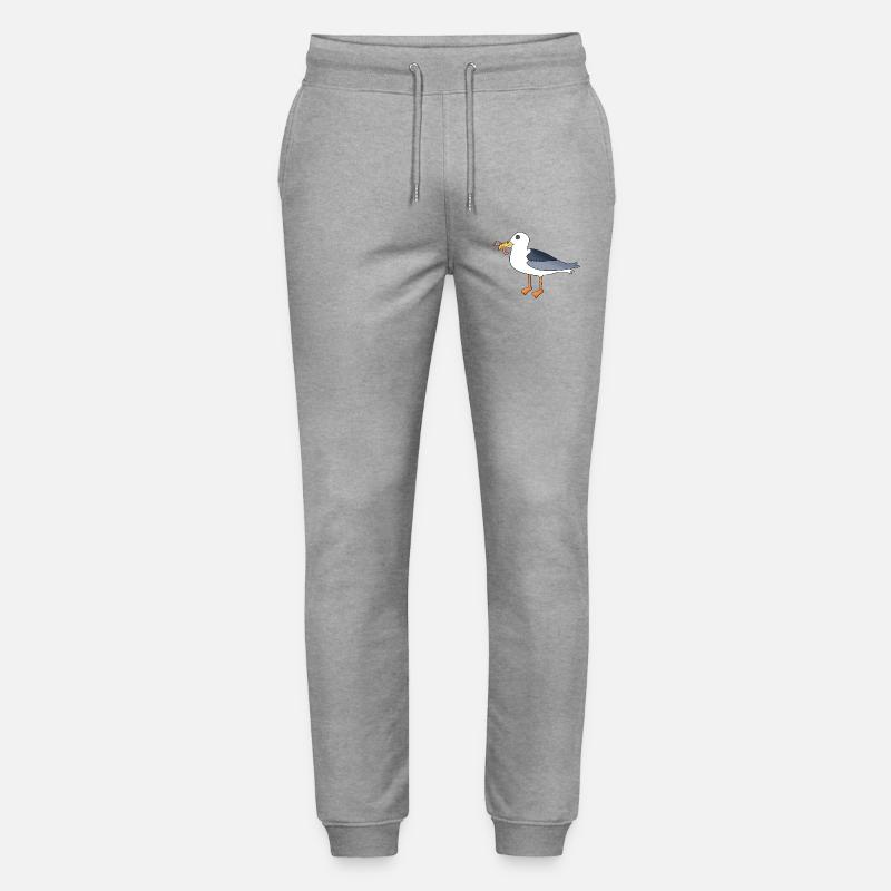 Moewe und Wattwurm Wattn Team - Stanley/Stella Unisex Bio Jogginghose Mover  - Grau meliert