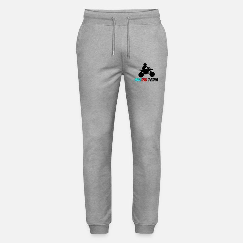 Course Neon Typo Sprint - Pantalon de jogging bio MOVER Stanley/Stella unisexe - gris chiné