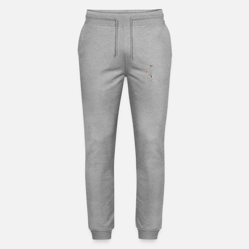 Handbohrer - Stanley/Stella Unisex Bio Jogginghose Mover  - Grau meliert