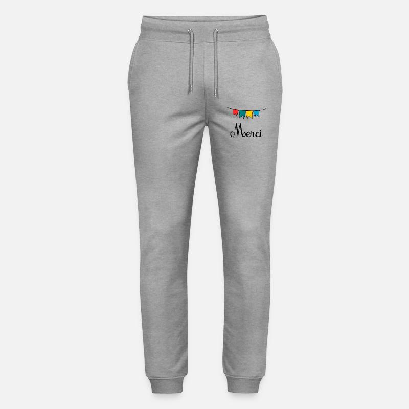 MAÎTRESSE. MERCI. MERCI MAÎTRESSE - Pantalon de jogging bio MOVER Stanley/Stella unisexe - gris chiné
