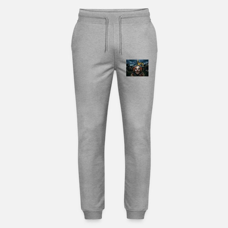 Clown-Verrückter - Stanley/Stella Unisex Bio Jogginghose Mover  - Grau meliert
