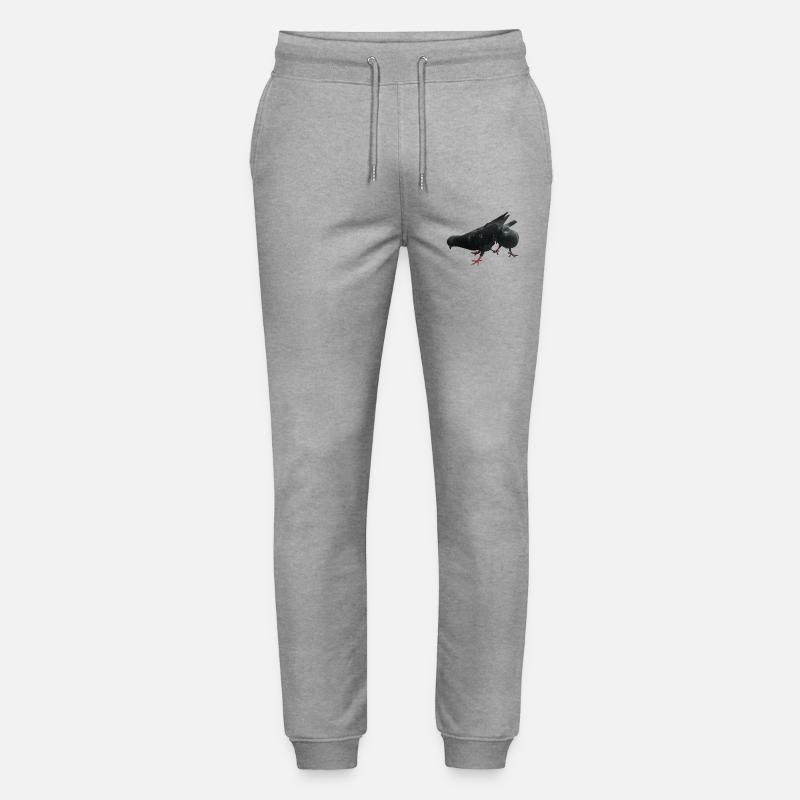 Tauben - Stanley/Stella Unisex Bio Jogginghose Mover  - Grau meliert