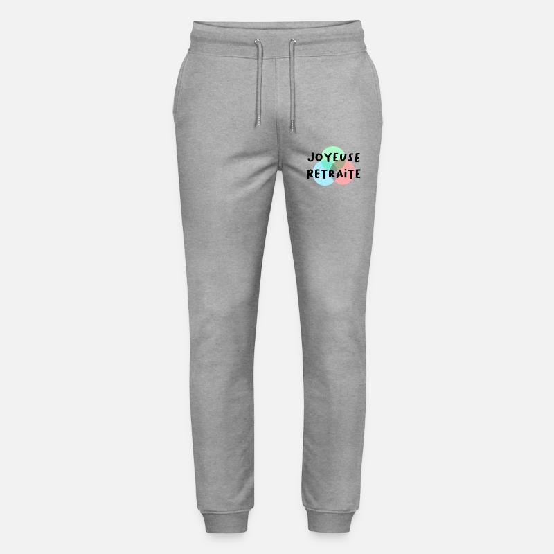 RETRAITE. RETRAITE. RETRAITEE. RETRAITE - Pantalon de jogging bio MOVER Stanley/Stella unisexe - gris chiné
