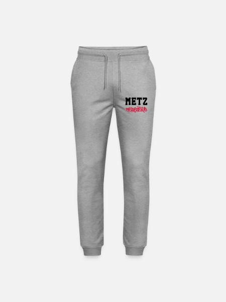 Metz Représente ! - Pantalon de jogging bio MOVER Stanley/Stella unisexe - gris chiné