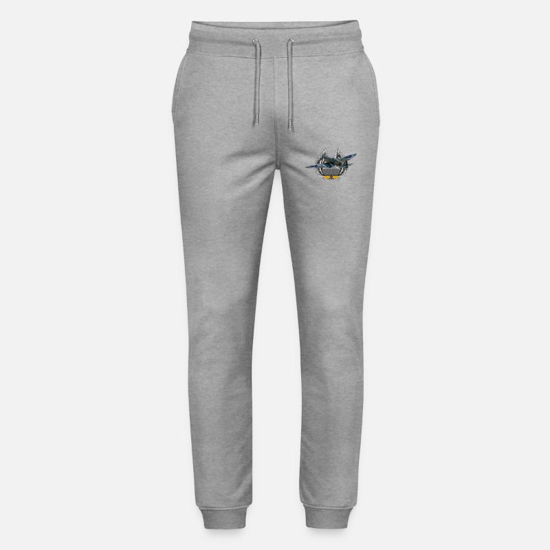 Spitfire - Pantalon de jogging bio MOVER Stanley/Stella unisexe - gris chiné