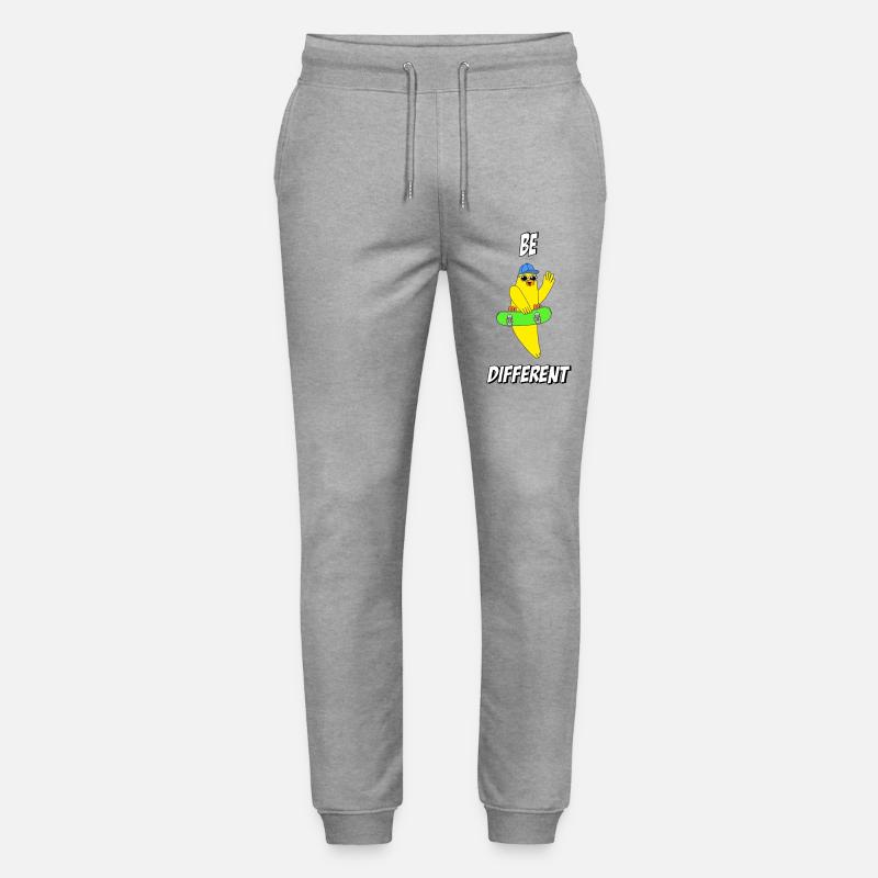 be different - Stanley/Stella Unisex Bio Jogginghose Mover  - Grau meliert