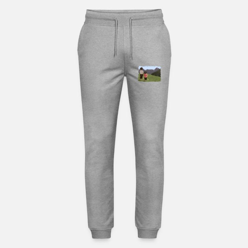 Biesler - Pantalon de jogging bio MOVER Stanley/Stella unisexe - gris chiné