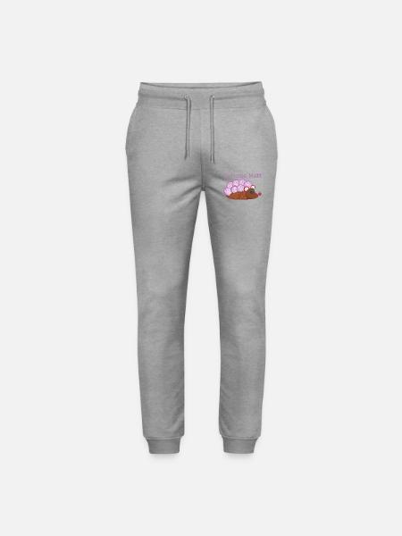 Der Mettigel: Feinstes Mett! (Nr.2) - Stanley/Stella Unisex Bio Jogginghose Mover - Grau meliert