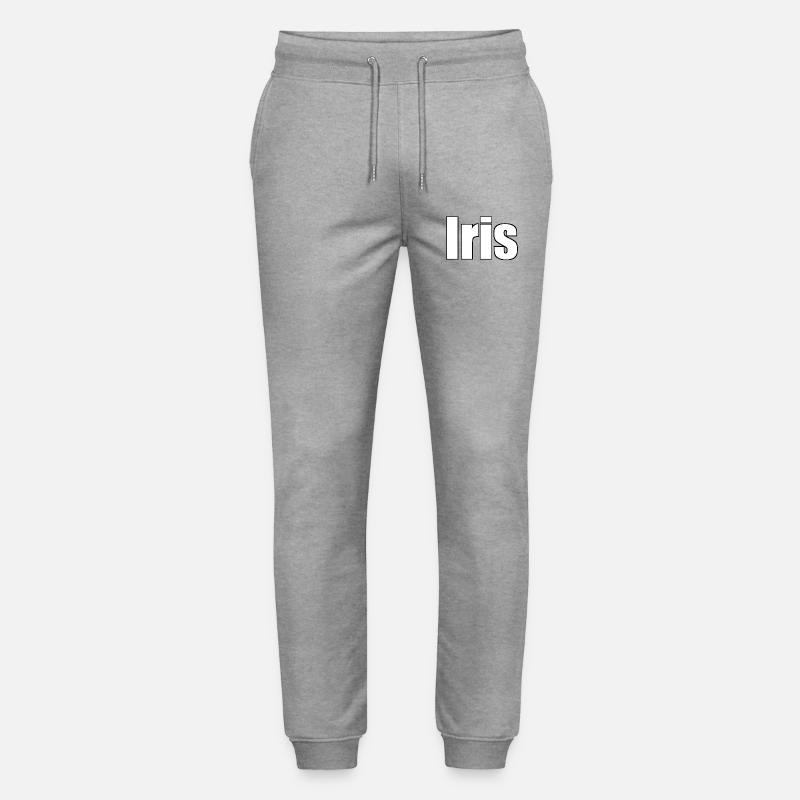 Iris - Stanley/Stella Mover Unisex Organic Jogging Trousers - heather grey