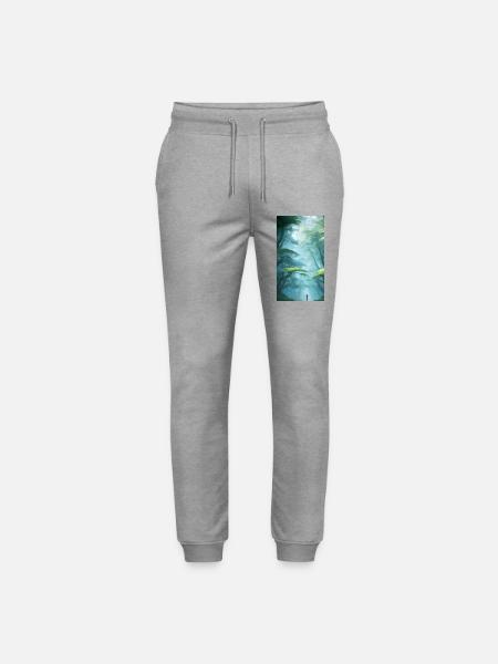 Mystical forest euphoria - Stanley/Stella Mover Unisex Organic Jogging Trousers - heather grey