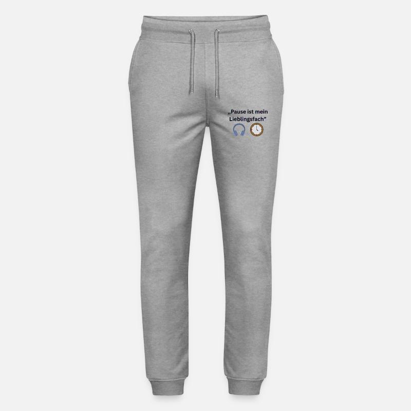Lustiger Schuldspruch  - Stanley/Stella Unisex Bio Jogginghose Mover  - Grau meliert