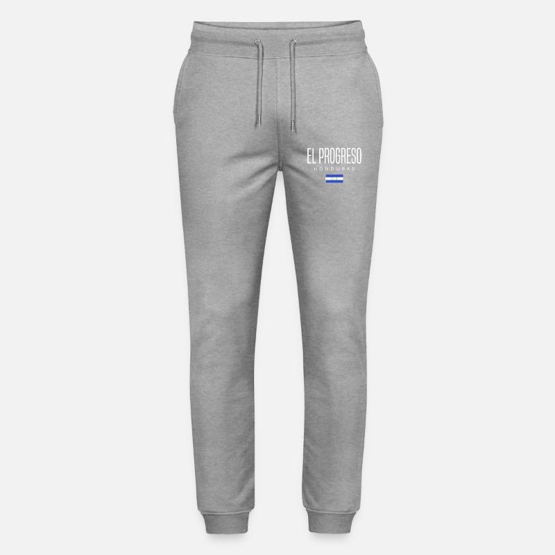 El Progreso Honduras Honduriens - Pantalon de jogging bio MOVER Stanley/Stella unisexe - gris chiné