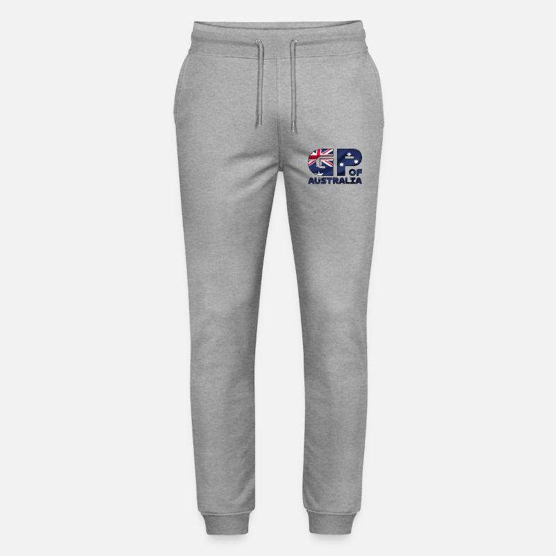 australia_gp - Stanley/Stella Unisex Bio Jogginghose Mover  - Grau meliert