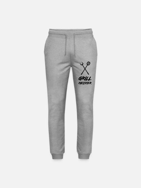 grillmeister - Stanley/Stella Unisex Bio Jogginghose Mover - Grau meliert