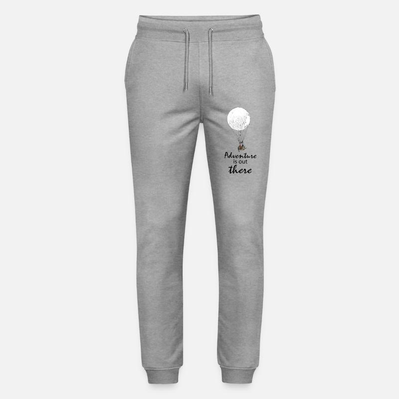 Heißluftballon - Stanley/Stella Unisex Bio Jogginghose Mover  - Grau meliert