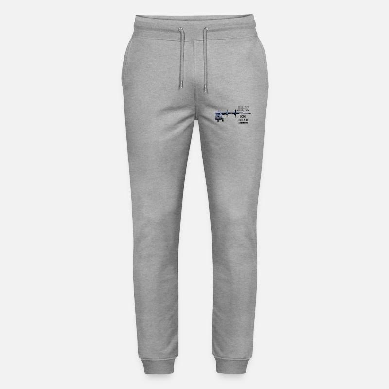 An-12 - Stanley/Stella Mover Unisex Organic Jogging Trousers - heather grey
