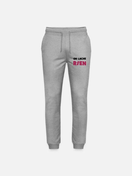 We loose nothing! - Stanley/Stella Mover Unisex Organic Jogging Trousers - heather grey