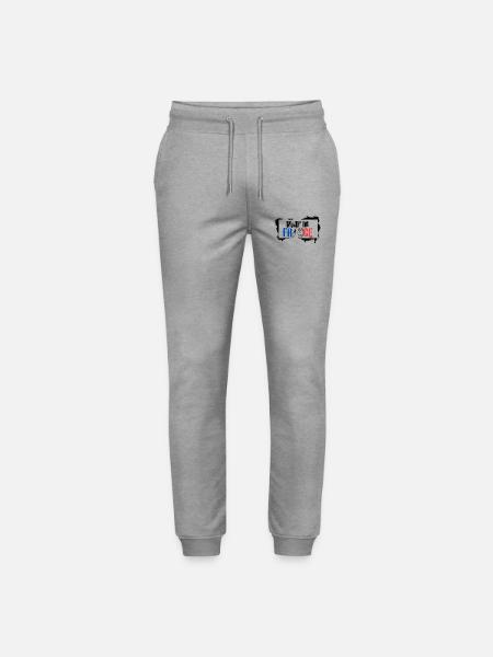 Mad in France - Stanley/Stella Mover Unisex Organic Jogging Trousers - heather grey