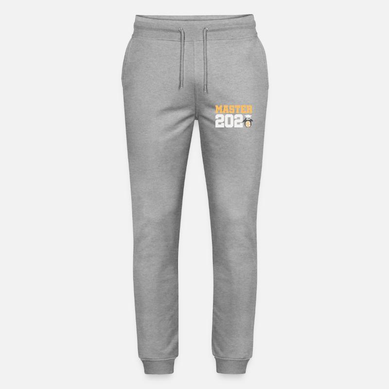 Master 2026 Abschluss Promotion Sponsion - Stanley/Stella Unisex Bio Jogginghose Mover - Grau meliert