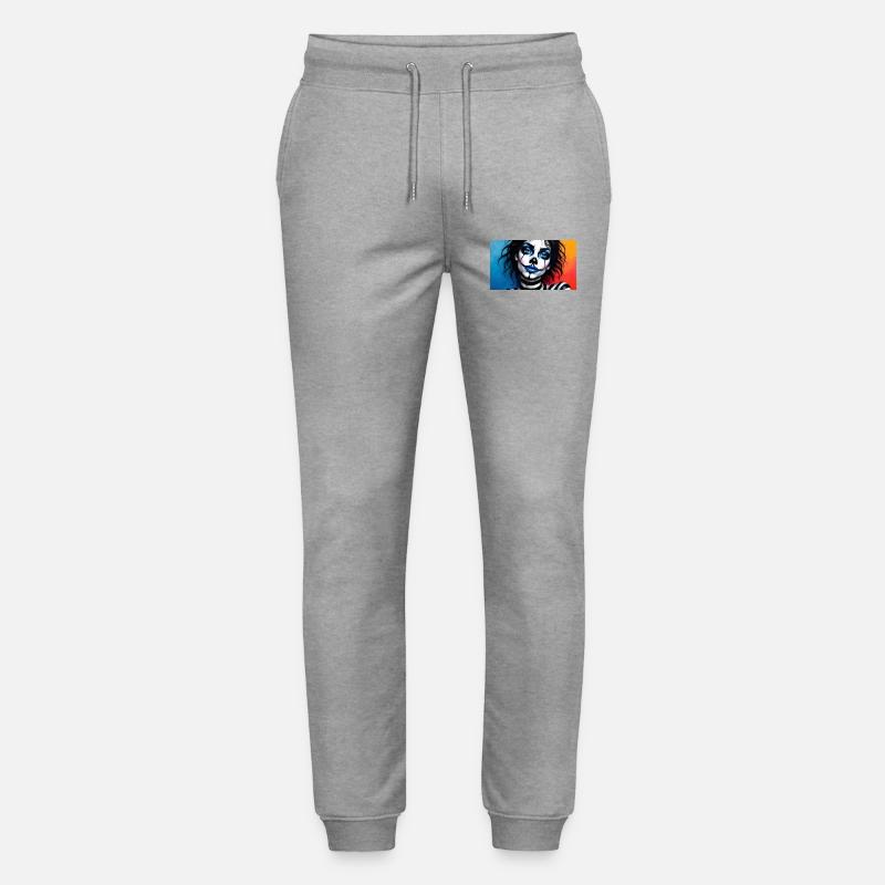 La Calavera Mystique - Stanley/Stella Unisex Bio Jogginghose Mover  - Grau meliert
