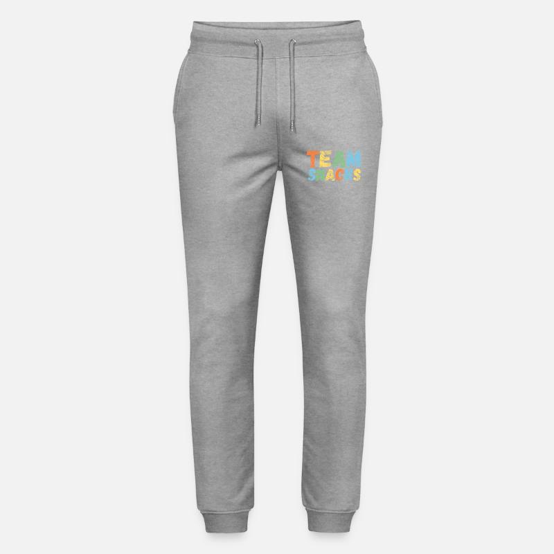 Team Snacks - Stanley/Stella Unisex Bio Jogginghose Mover  - Grau meliert