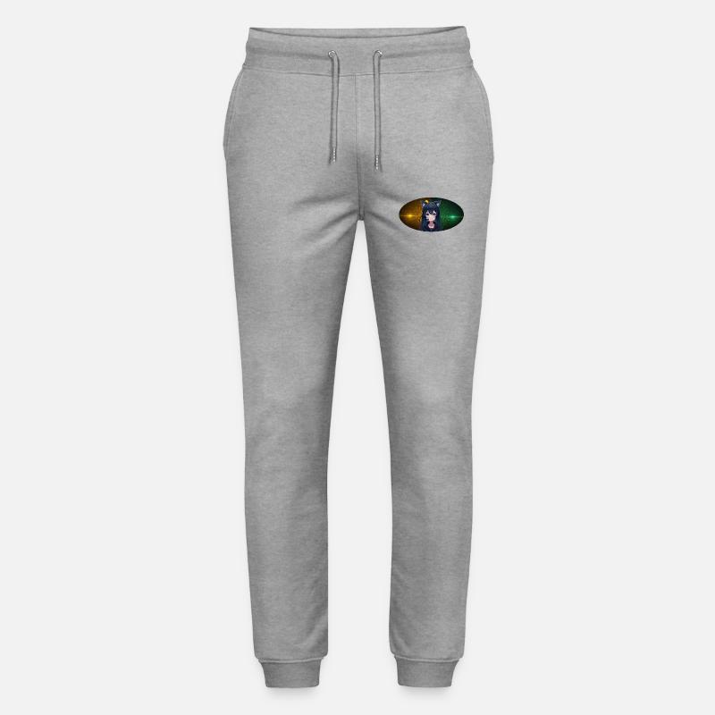 Team Blacky Panther - Stanley/Stella Unisex Bio Jogginghose Mover  - Grau meliert