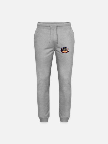 Waldgeist Maskenkrieger - Stanley/Stella Unisex Bio Jogginghose Mover - Grau meliert