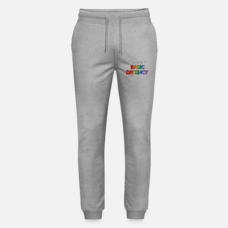 Radicalisés par la décence élémentaire - Pantalon de jogging bio MOVER Stanley/Stella unisexe - gris chiné