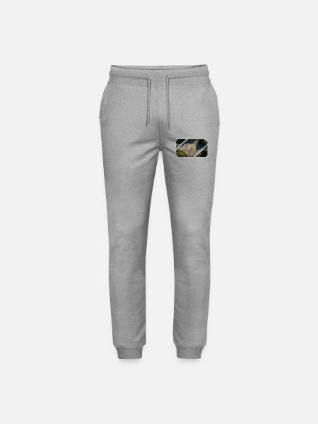 Roundabout Collage - Stanley/Stella Mover Unisex Organic Jogging Trousers - heather grey