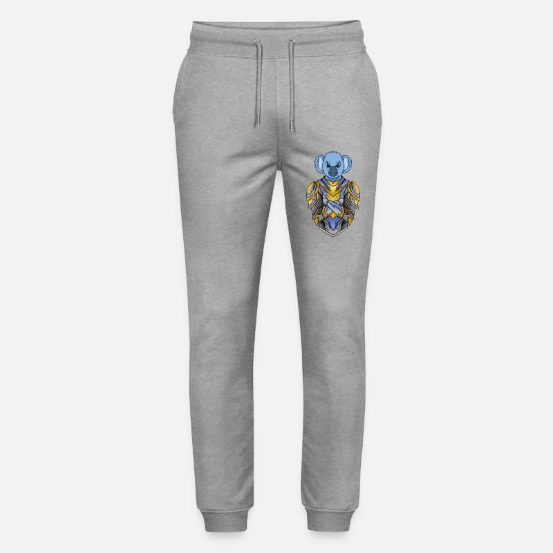Ritter Koala Kreuzritter - Stanley/Stella Unisex Bio Jogginghose Mover  - Grau meliert