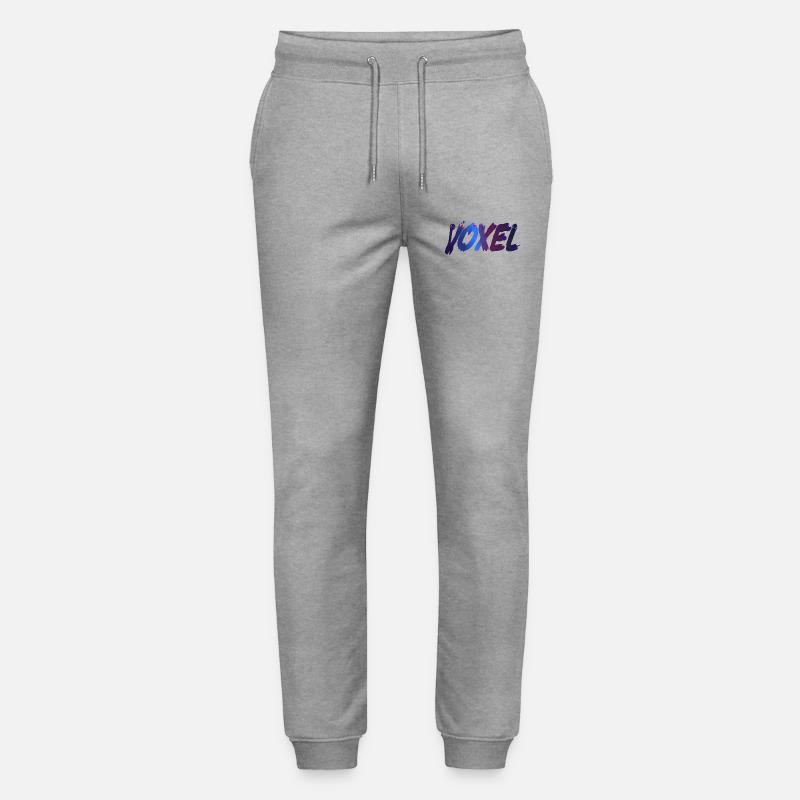 Voxel - Stanley/Stella Unisex Bio Jogginghose Mover  - Grau meliert