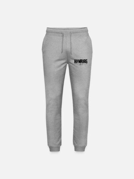Hamburg Altona, City Shirt - Stanley/Stella Unisex Bio Jogginghose Mover - Grau meliert