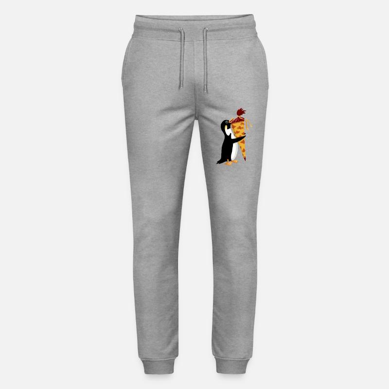 pinguin schultüte - Stanley/Stella Unisex Bio Jogginghose Mover - Grau meliert