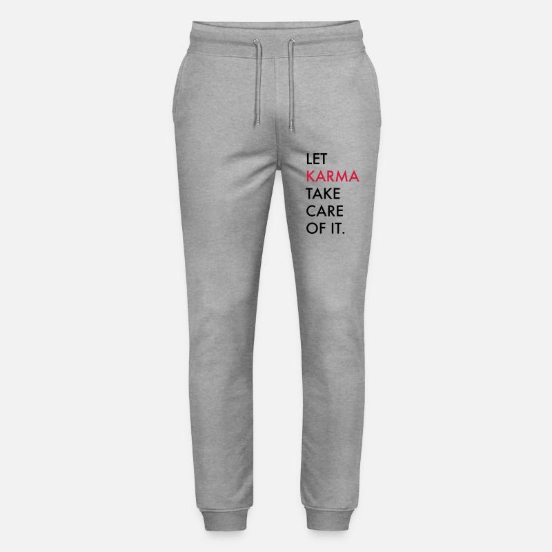 Karma - Stanley/Stella Unisex Bio Jogginghose Mover  - Grau meliert