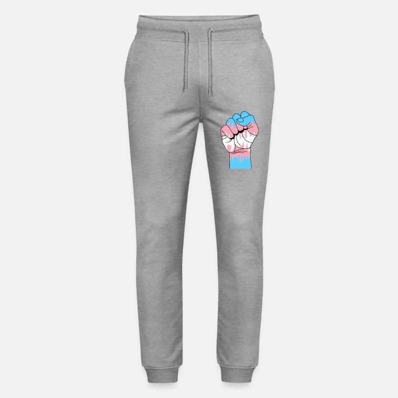 Trans Faust - Stanley/Stella Unisex Bio Jogginghose Mover  - Grau meliert
