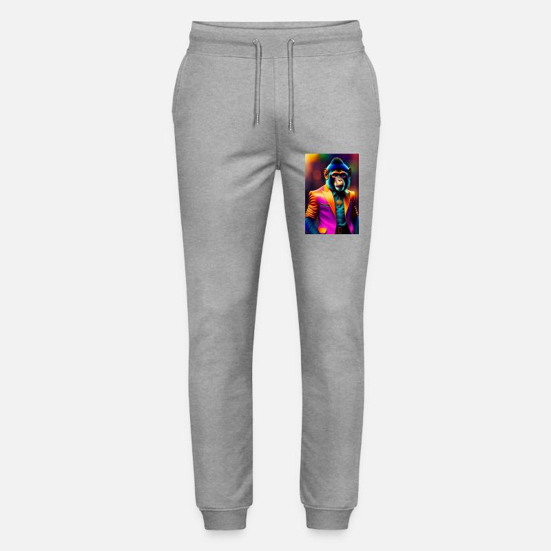 Singe de danse - Pantalon de jogging bio MOVER Stanley/Stella unisexe - gris chiné