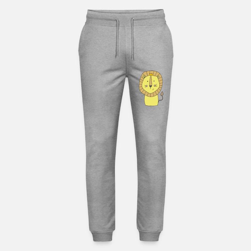 löwe - Stanley/Stella Unisex Bio Jogginghose Mover  - Grau meliert