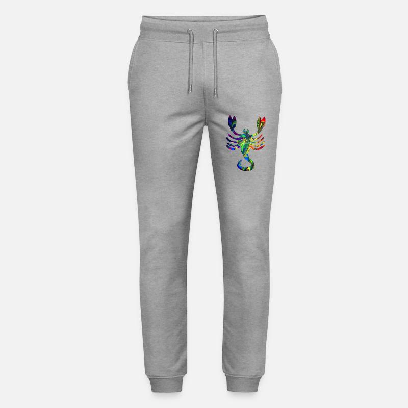 Skorpion marmoriert - Stanley/Stella Unisex Bio Jogginghose Mover  - Grau meliert
