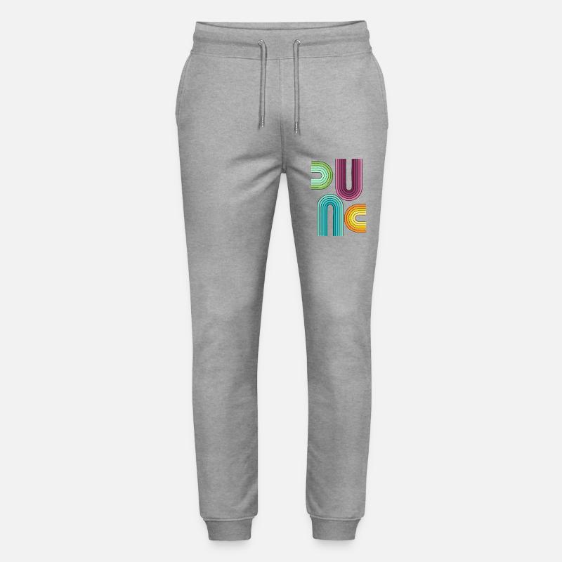 buntes Muster - Stanley/Stella Unisex Bio Jogginghose Mover  - Grau meliert