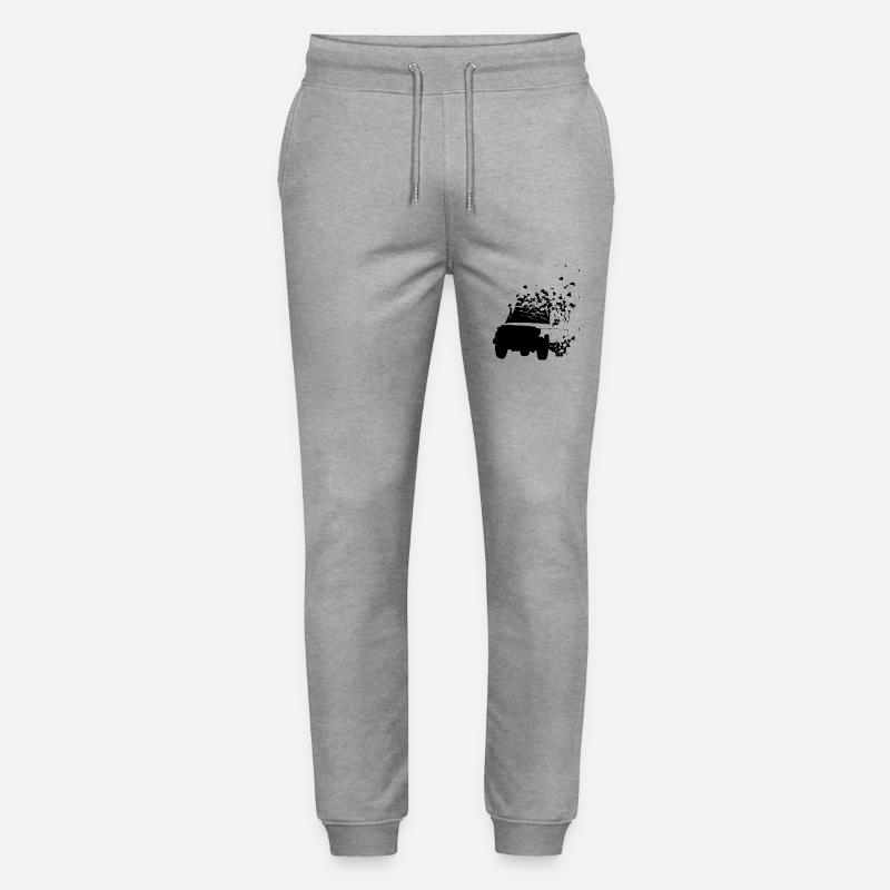 Zerfallend - Stanley/Stella Unisex Bio Jogginghose Mover  - Grau meliert