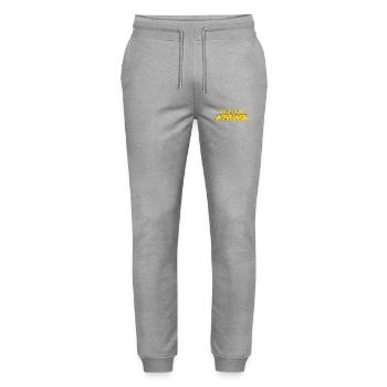 I am your father - Stanley/Stella Mover Unisex Organic Jogging Trousers - heather grey - Front - Marisol (170cm) & Nik (191cm)