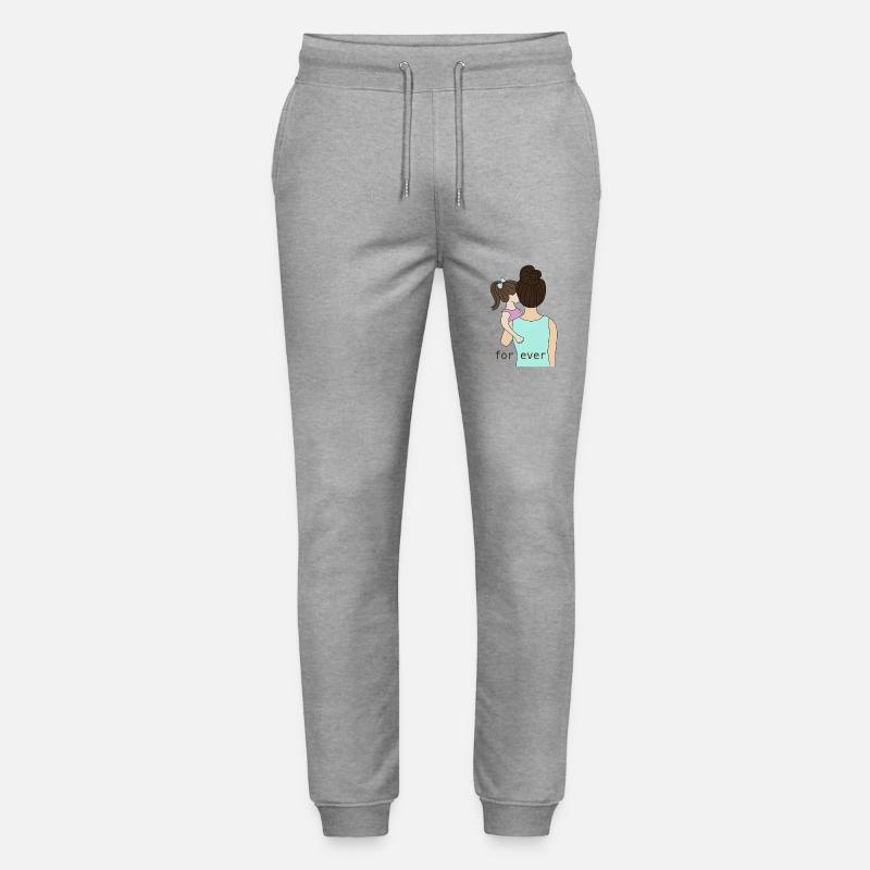 Forever Mom - Stanley/Stella Unisex Bio Jogginghose Mover  - Grau meliert