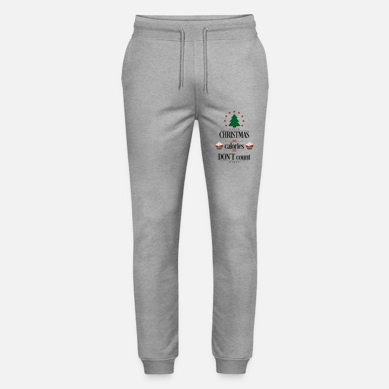 Weihnachten - Stanley/Stella Unisex Bio Jogginghose Mover  - Grau meliert